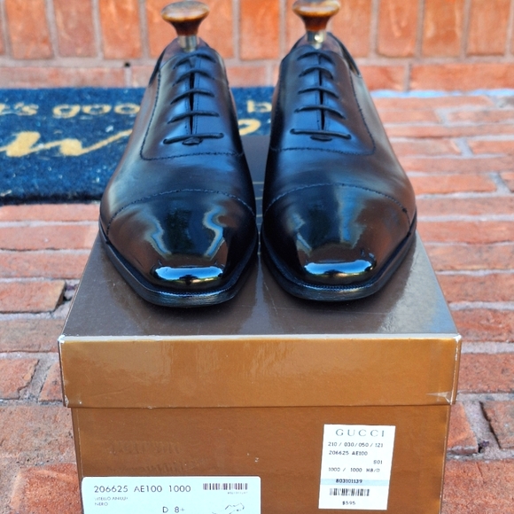 GUCCI Captoe Oxfords (fits like a Size 9 / 9.5 US) - Picture 10 of 12